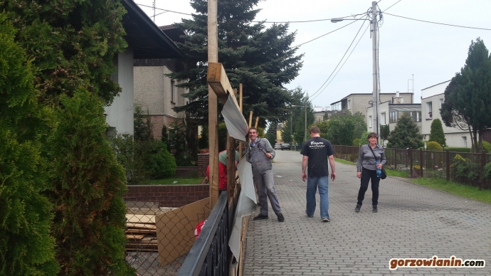 6/12 Zawala się budynek przy ul. Ogrodowej