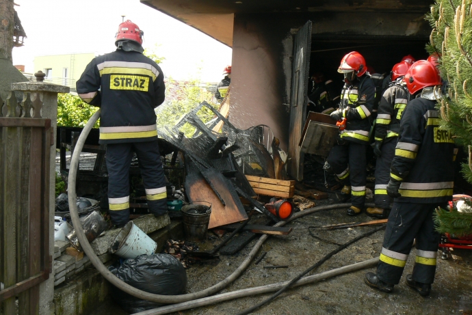 4/14 Pożar przy Kirkora