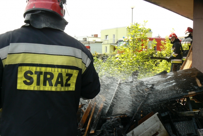 6/14 Pożar przy Kirkora