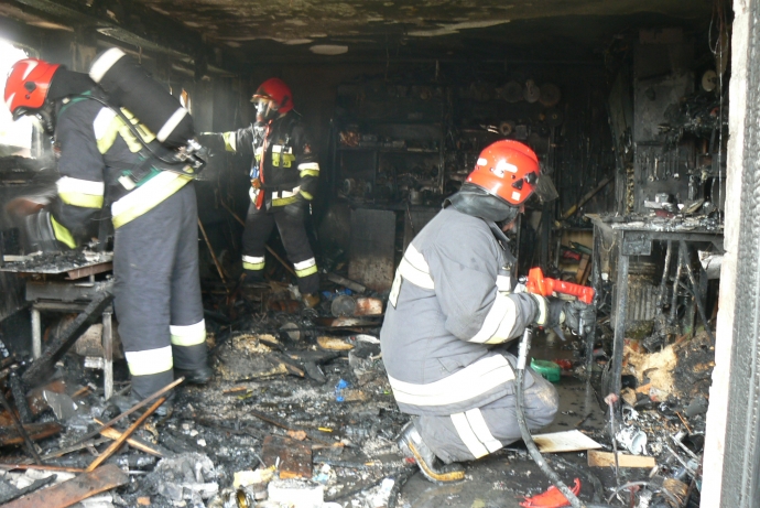 7/14 Pożar przy Kirkora