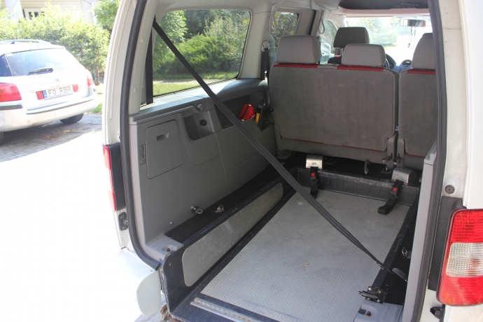 3/4 Skradziony volkswagen caddy