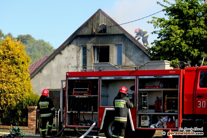 3/14 Ponownie płonie dom w Górkach