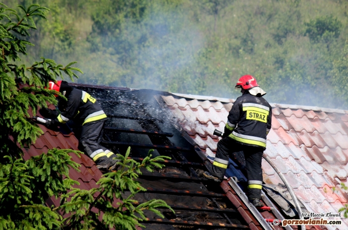 4/14 Ponownie płonie dom w Górkach