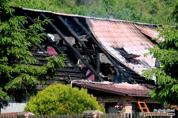 5/14 Ponownie płonie dom w Górkach