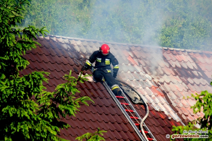 8/14 Ponownie płonie dom w Górkach