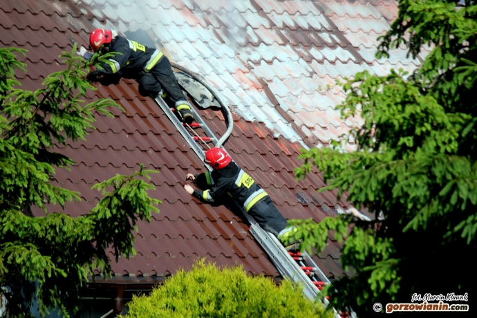 9/14 Ponownie płonie dom w Górkach