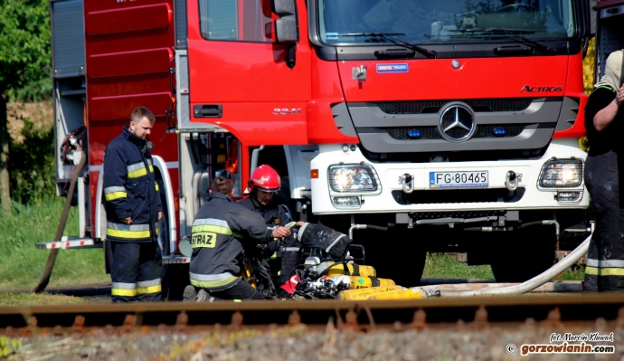 10/14 Ponownie płonie dom w Górkach