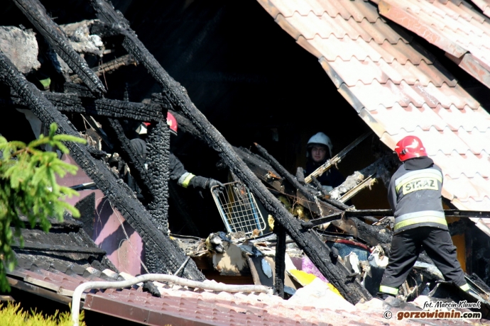 12/14 Ponownie płonie dom w Górkach