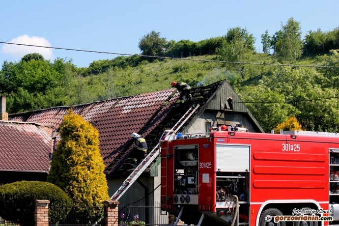 13/14 Ponownie płonie dom w Górkach