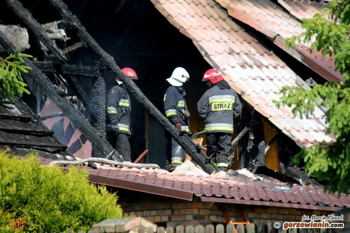 14/14 Ponownie płonie dom w Górkach