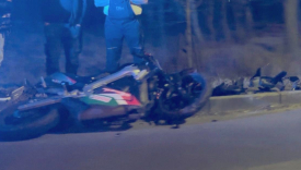 Wypadek motocyklisty przy ul. Szczecińskiej w Gorzowie