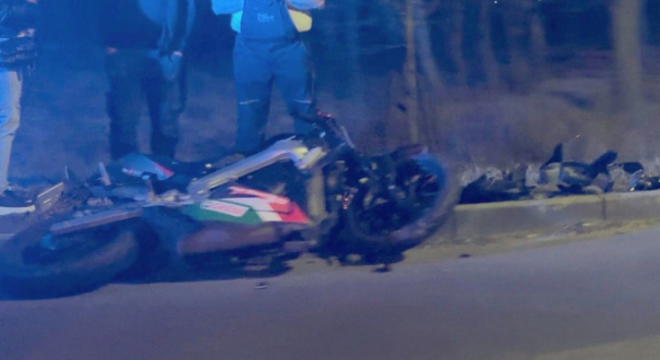 Wypadek motocyklisty przy ul. Szczecińskiej w Gorzowie