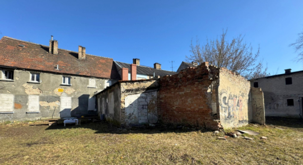 Rozbiórka kamienic przy ul. Przemysłowej w Gorzowie