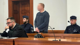 Oskarżony Krzysztof O. przed Sądem Okręgowym w Gorzowie za usiłowanie zabójstwa