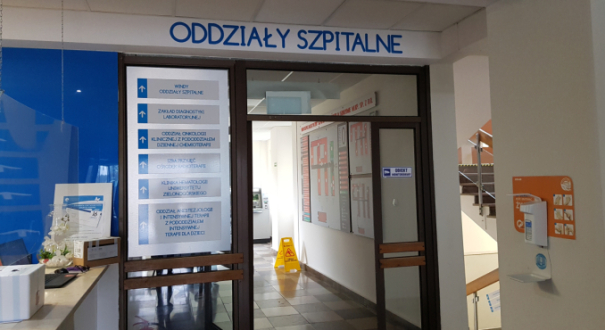 Wielospecjalistyczny Szpital Wojewódzki Gorzów ul. Dekerta interwencja policji po ataku pacjenta