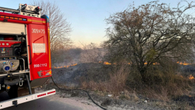 pożar traw powiat gorzowski straż pożarna Gorzów ogień w Gralewie i Gostkowicach pożar ściółki Rybakowo stop pożarom traw akcja straży pożarnej marzec 2026