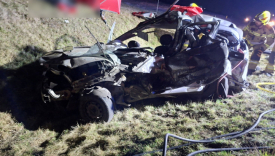 tragiczny wypadek śmiertelny na starej trójce koło Gorzowa karambol dwóch ciężarówek i osobowego Forda na skrzyżowaniu Marwice Santocko marzec 2026 roku