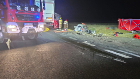 Kierowca ciężarówki z zarzutami za spowodowanie śmiertelnego wypadku koło Gorzowa