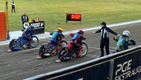 Stal Gorzów wygrała derby na Jancarzu. Falubaz pękł w końcówce