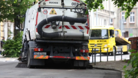 sprzątanie ulic w Gorzowie zamiatarka Inneko RCS 2026 harmonogram czyszczenia zatok parkingowych piach po zimie na osiedlach i w centrum Gorzowa