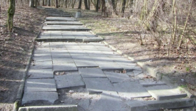 Remont schodów w parku Słowiańskim Gorzów 2026 oraz budowa oświetlenia i montaż 18 latarni LED przy ulicy Wańkowicza i Kosynierów Gdyńskich w Gorzowie