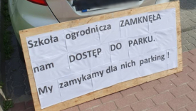 Park zostanie zamknięty na stałe. Dyrekcja szkoły zabiera głos