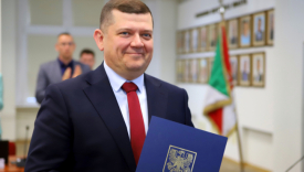 Prezydent Gorzowa Jacek Wójcicki podczas sesji absolutoryjnej Rady Miasta Gorzowa
Urząd Miasta Gorzowa sesja absolutorium i wotum zaufania dla prezydenta Jacka Wójcickiego