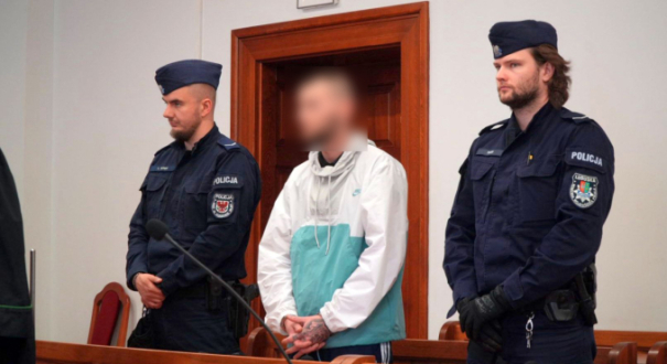Jakub K skazany na 12 lat wiezienia przed Sadem Okregowym w Gorzowie za atak nozem w rejonie Wartowni na bulwarze