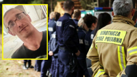 Akcja poszukiwawcza policji i strażaków w Ściechówku zaginął 33-letni mieszkaniec Gorzowa