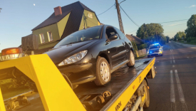 Obywatelskie zatrzymanie Peugeot ulica Sulęcińska w Gorzowie nietrzeźwy kierowca policja Gorzów 2,5 promila alkoholu zatrzymanie pijanego kierowcy