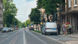 strazacy i policja na ulicy mieszka w gorzowie, nieznana substancja w salonie fryzjerskim gorzow, akcja sluzb ratunkowych w zakladzie fryzjerskim gorzow