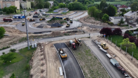Budowa północnej obwodnicy Gorzowa i zamknięty fragment ulicy Owocowej