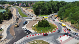 Przebudowa ronda Barlineckiego i utrudnienia w ruchu pojazdów Gorzów
