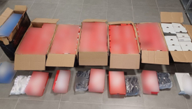 Podrobione buty o wartości 60 tys. zł przejęte przez KAS w Gorzowie
