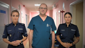 Wstrząśnienie mózgu i złamana ręka po upadku z hulajnogi. Poruszający spot policji i gorzowskiego szpitala