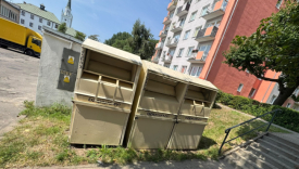 pojemniki na odzież używaną lokalizacje gdzie oddać stare ubrania na osiedlach kontenery na tekstylia zbiórka ubrań gorzów