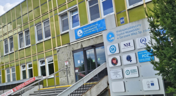 Szpital wojewódzki w Gorzowie gdzie pracownicy niemedyczni zapowiadają protest z powodu opóźnianych podwyżek i różnic w pensjach rzędu 1500 zł