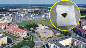 niebezpieczna pułapka na psy z kawałkiem ostrza w bułce osiedle Górczyn Gorzów