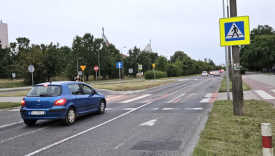 przebudowa ulicy pilsudskiego remont drog nowy asfalt przejscie dla pieszych witosa inwestycje drogowe gorzow