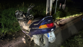 Wypadek motocyklisty Mironice koło Gorzowa uderzenie w słup policja Gorzów
Śmiertelny wypadek motocyklisty droga Mironice koło Gorzowa