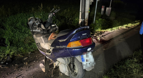 Wypadek motocyklisty Mironice koło Gorzowa uderzenie w słup policja Gorzów
Śmiertelny wypadek motocyklisty droga Mironice koło Gorzowa