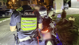 : Kontrola trzeźwości kierowców prowadzona przez policję w Gorzowie podczas akcji Trzeźwy wieczór Zatrzymany motocyklista na Górczyńskiej w Gorzowie
