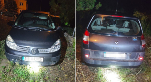 obywatelskie zatrzymanie pijanego kierowcy renault ulica poznanska gorzow interwencja policji brak prawa jazdy ponad 2 promile badanie alkomatem