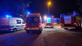 akcja ratunkowa na rzece Warcie po skoku młodej kobiety interwencja policji i pogotowia bulwar nadwarciański Gorzów