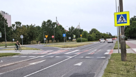 remont ulicy Pilsudskiego Gorzow przebudowa drogi zwezenie jezdni utrudnienia w ruchu drogowym nowe przejscie dla pieszych Witosa inwestycje miejskie