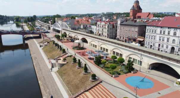 Wschodni bulwar nad Wartą w Gorzowie przed planowaną przebudową za blisko 3 miliony złotych