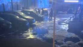 spalone samochody ford i nissan pożar osiedle staszica ulica marcinkowskiego gorzow
akcja straży pożarnej pożar zaparkowanych aut policja bada podpalenie gorzow