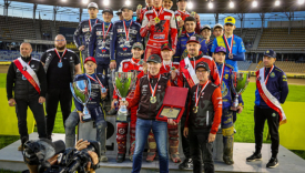 podium drużynowych mistrzostw polski juniorów Gorzów 2026
