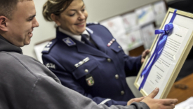 Bohater z gorzowskiego bulwaru doceniony przez policję