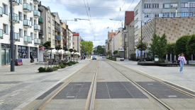 zielone przystanki rozkuwanie betonowych chodników przetarg oferty powyżej budżetu inwestycje miejskie centrum Gorzów